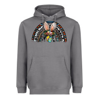 Storm easter rainbow Heavyweight Hoodie - CowhideDigitalArt