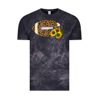 Cloud Black Leopard Print Footbal Vintage Tee - Bettercallsaul