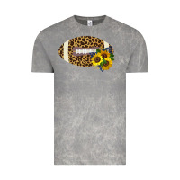 Cloud Rock Leopard Print Footbal Vintage Tee - Bettercallsaul