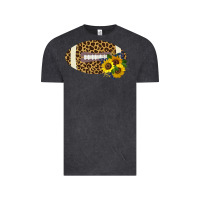 Vintage Black Leopard Print Footbal Vintage Tee - Bettercallsaul