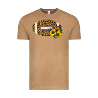Vintage Camel Leopard Print Footbal Vintage Tee - Bettercallsaul
