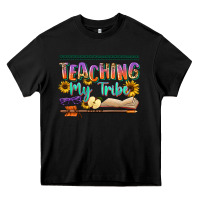 Black teaching my tribe Heavy Core Tee - NancyCooperArtShop