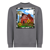 Storm rustic western barn olivia Heavyweight Sweatshirt - OliviaCreatesArt