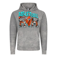 Cloud Rock Basketball Mom Vintage Hoodie - NancyCooperArtShop