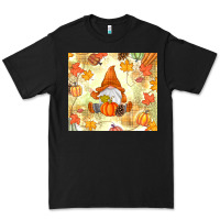 Black fall gnome Premium Tee - MaliasSmallBusiness