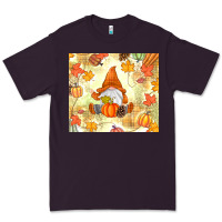 Plum fall gnome Premium Tee - MaliasSmallBusiness
