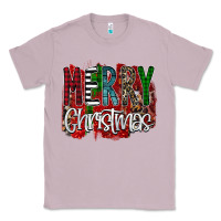 Lilac Merry Christmas Buffalo Plaid Leopard Classic Tee - Bettercallsaul
