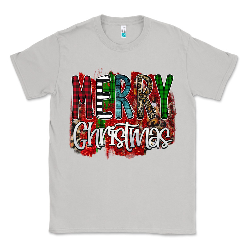 Merry Christmas Buffalo Plaid Leopard Classic Tee by Bettercallsaul | Teevron