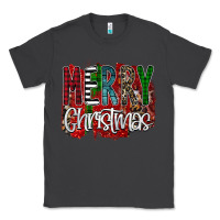 Smoke Merry Christmas Buffalo Plaid Leopard Classic Tee - Bettercallsaul
