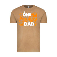 Vintage Camel one spooky dad funny cat boo dad halloween costume design t shirt Vintage Tee - minhPixels