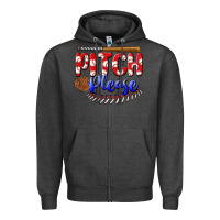 Charcoal Heather pitch please Zipper Hoodie - BundleAndBundleShop