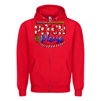Red pitch please Zipper Hoodie - BundleAndBundleShop