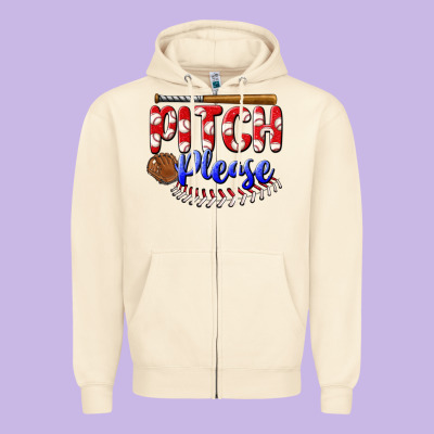 Pitch Please Zipper Hoodie Designed By Bundleandbundleshop