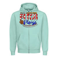Seafoam pitch please Zipper Hoodie - BundleAndBundleShop