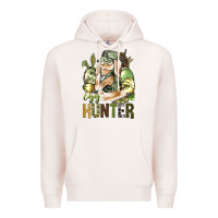 Pale Pink Egg Hunter Premium Hoodie - BundleAndBundleShop