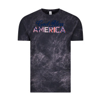 Cloud Black God Bless America Vintage Tee - Bettercallsaul