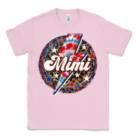 Bubblegum Pink Western Mimi Patriotic Classic Tee - LillyAllenDesigns
