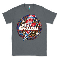Charcoal Heather Western Mimi Patriotic Classic Tee - LillyAllenDesigns