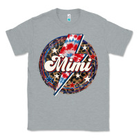 Heather Grey Western Mimi Patriotic Classic Tee - LillyAllenDesigns