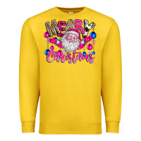 Lemon merry Christmas santa Premium Sweatshirt - CowhideDigitalArt