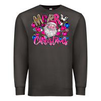 Smoke merry Christmas santa Premium Sweatshirt - CowhideDigitalArt