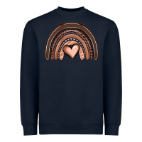 Navy melanin rainbow Heavyweight Sweatshirt - OliviaCreatesArt