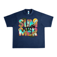 Navy summer vibes Urban Heavy Tee - NancyCooperArtShop