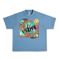 Pebble Blue summer vibes Urban Heavy Tee - NancyCooperArtShop