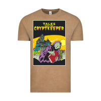 Vintage Coffee Tales From The Cryptkeeper-Figzk Vintage Tee - minhPixels