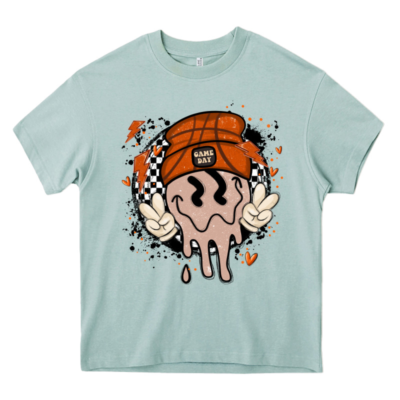 Basketball Game Day Heavy Core Tee by MaliasSmallBusiness | Teevron