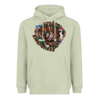 Matcha Autism Awareness Baseball Heavyweight Hoodie - CowhideDigitalArt