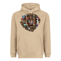 Mushroom Autism Awareness Baseball Heavyweight Hoodie - CowhideDigitalArt