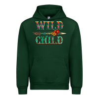 Forest Green wild chıld serape sunflower and gemstone with arrow Urban Hoodie - Artiststas