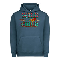 Pigment Midnight Navy wild chıld serape sunflower and gemstone with arrow Urban Hoodie - Artiststas