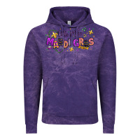 Cloud Purple little miss mardi gras Vintage Hoodie - texasbilliewilder