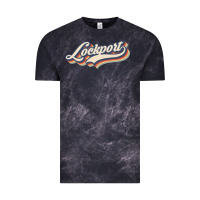 Cloud Black I Love Lockport City Usa Retro Vintage Vintage Tee - minhPixels