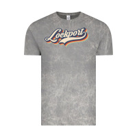 Cloud Rock I Love Lockport City Usa Retro Vintage Vintage Tee - minhPixels