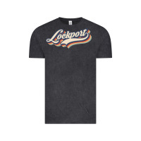 Vintage Black I Love Lockport City Usa Retro Vintage Vintage Tee - minhPixels