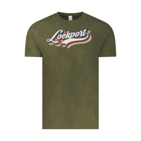 Vintage Olive I Love Lockport City Usa Retro Vintage Vintage Tee - minhPixels