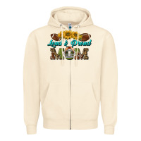 Sandshell loud and proud mom Zipper Hoodie - BundleAndBundleShop