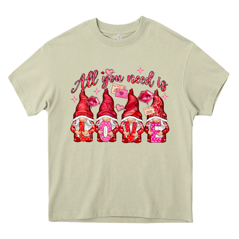 All You Need Is Love Heavy Core Tee by NancyCooperArtShop | Teevron