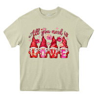 Mossy all you need is love Heavy Core Tee - NancyCooperArtShop