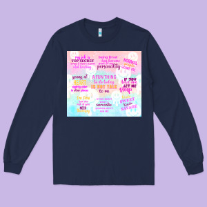 A Fun Thing To Do Today Is Not Talk To Me Long Sleeve Tee Designed By Tumblerdesignbyshophia