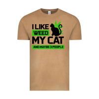 Vintage Camel Cat Weed I Like My Cat Gift Vintage Tee - Bettercallsaul