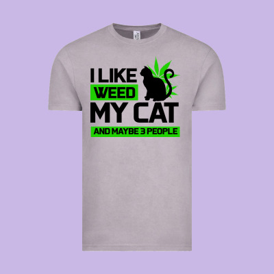 Cat Weed I Like My Cat Gift Vintage Tee Designed By Bettercallsaul