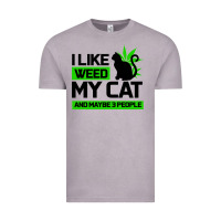 Vintage Zinc Cat Weed I Like My Cat Gift Vintage Tee - Bettercallsaul