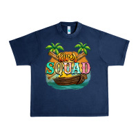 Navy River squad Urban Heavy Tee - NancyCooperArtShop
