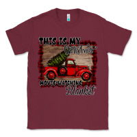 Burgundy Christmas Movie Watching Blanket Classic Tee - Bettercallsaul
