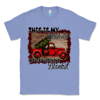 Colony Blue Christmas Movie Watching Blanket Classic Tee - Bettercallsaul