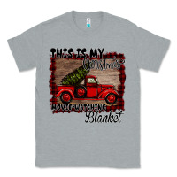 Heather Grey Christmas Movie Watching Blanket Classic Tee - Bettercallsaul